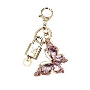 Authentic Louis Vuitton Lock & Key with unbranded Bagcharm, Keycharm, Keychain